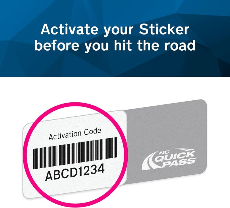 TAGAAS NC Quick Pass Sticker Transponder – NC Toll Roads – Works in 19 States (3) - Image 4